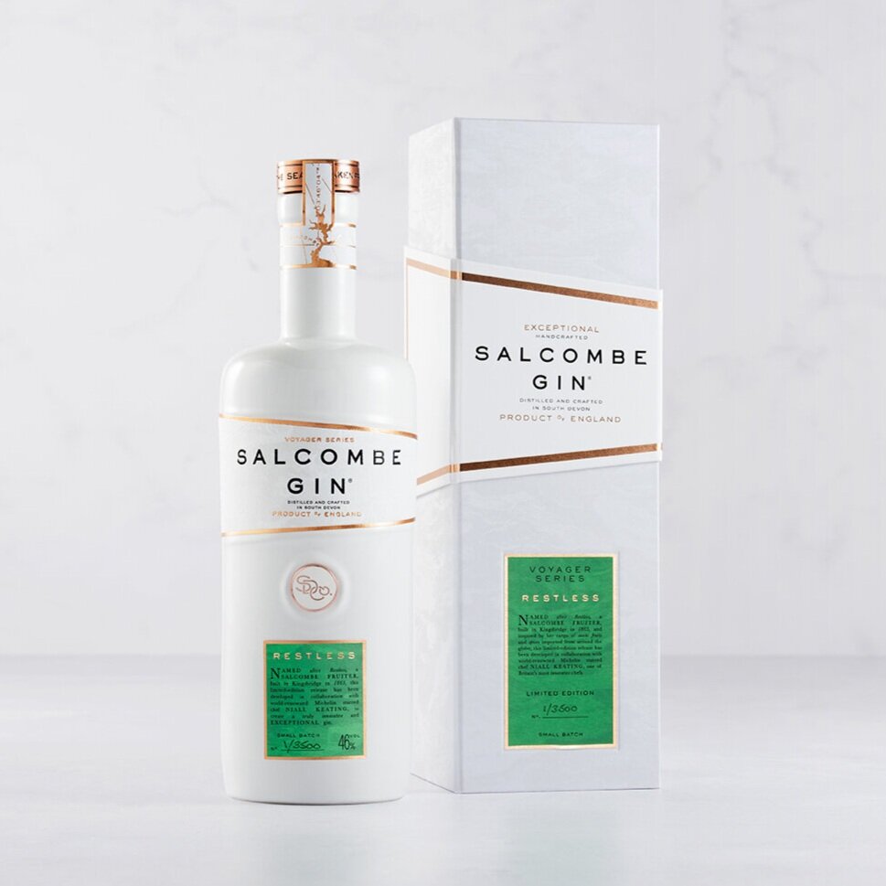 Bottle of Salcombe Gin Voyager Series 'Restless', 46%