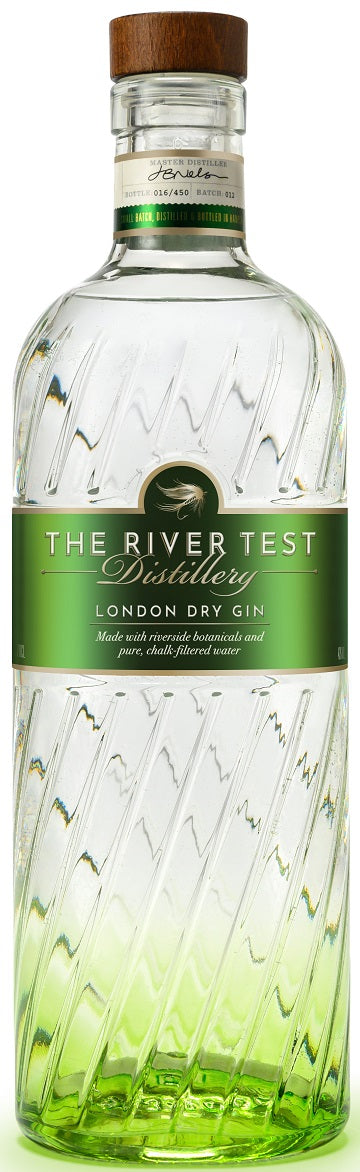 Bottle of River Test Gin, 43% - The Spirits Room
