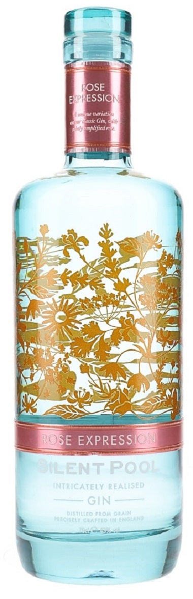 Bottle of Silent Pool Rose Expression Gin, 43% - The Spirits Room