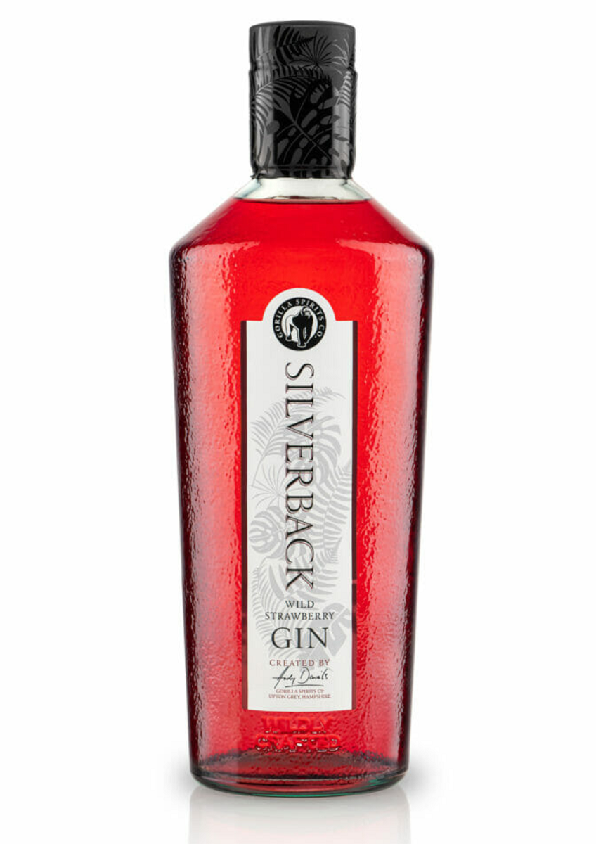 Bottle of Silverback Wild Strawberry Gin, 38% - The Spirits Room