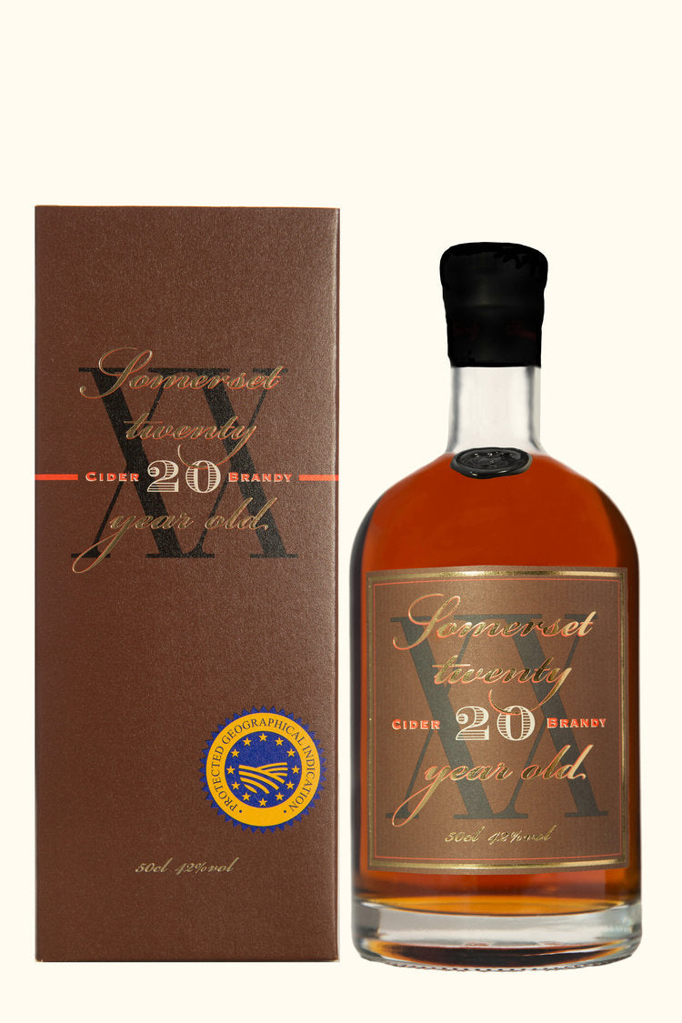 Bottle of NV Somerset Twenty Year Old Cider Brandy, 42% - The Spirits Room