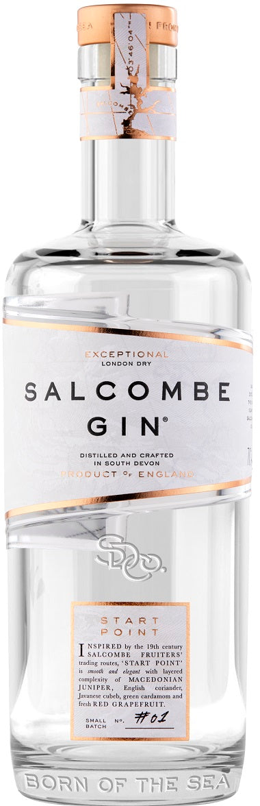 Bottle of Salcombe 'Start Point' Dry Gin, 44% - The Spirits Room