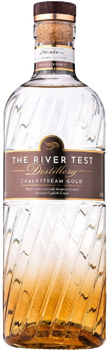Bottle of The River Test Chalkstream Gin, Hampshire, 40% - The Spirits Room