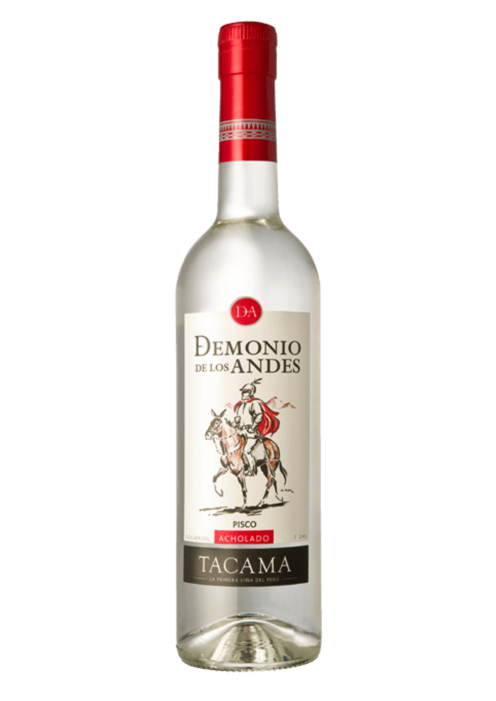 Bottle of Pisco Demonio de Los Andes Acholado, 40% - The Spirits Room