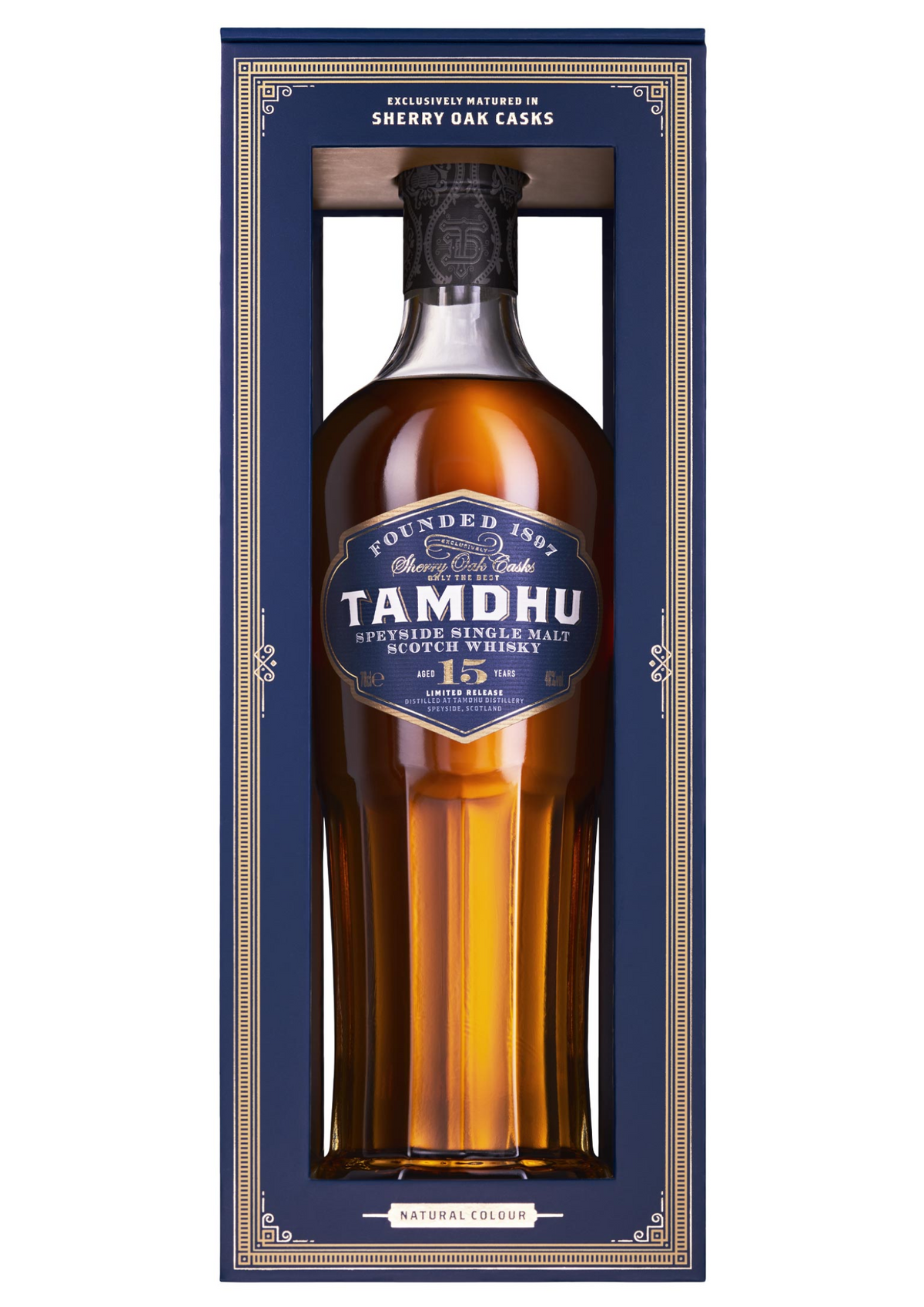 Bottle of Tamdhu 15-Year-Old Speyside Single Malt Whisky, 46% - The Spirits Room