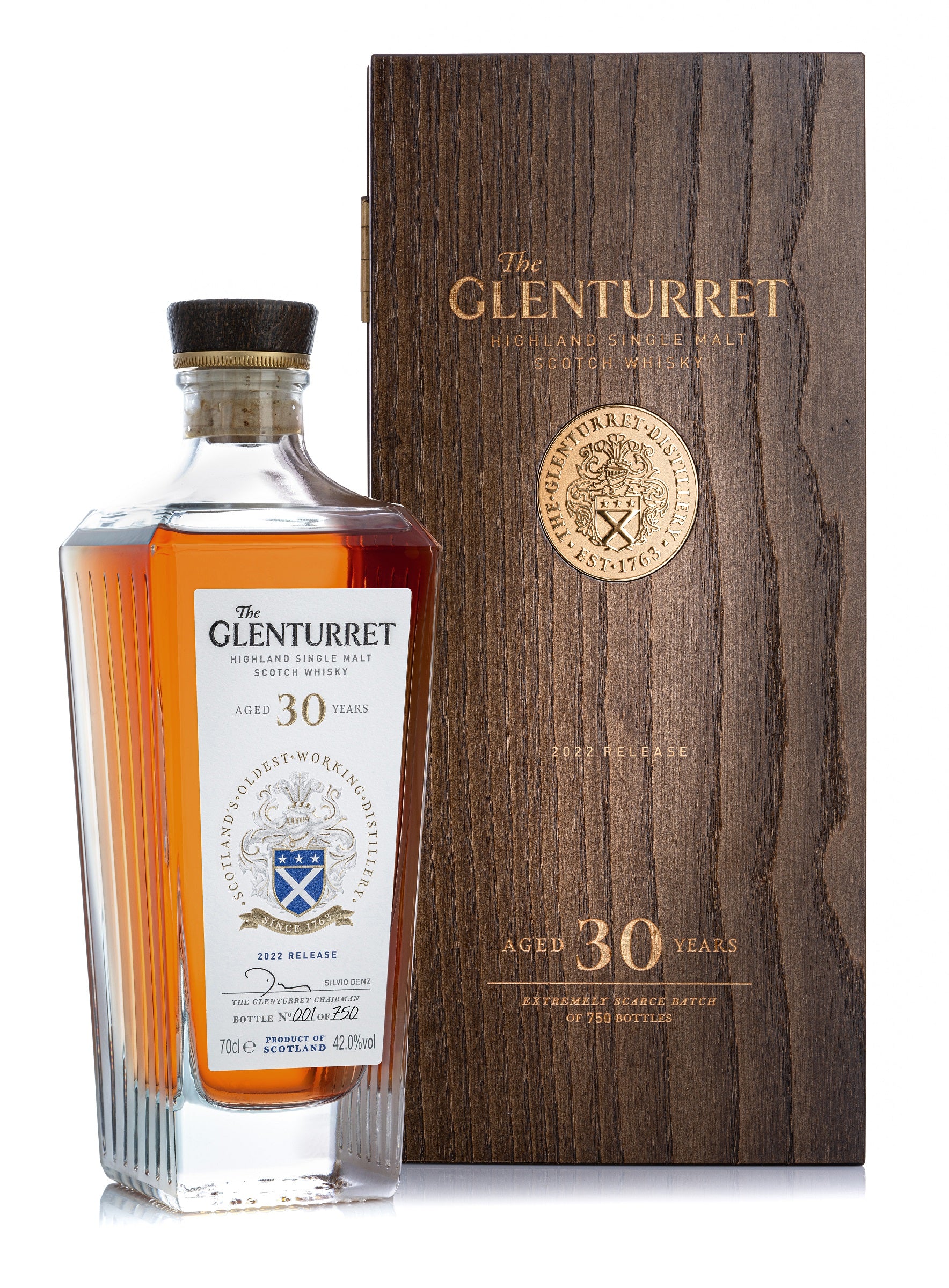 Bottle of The Glenturret 30-Year-Old, 2022 Edition, Highland Single Malt Whisky, 42% - The Spirits Room