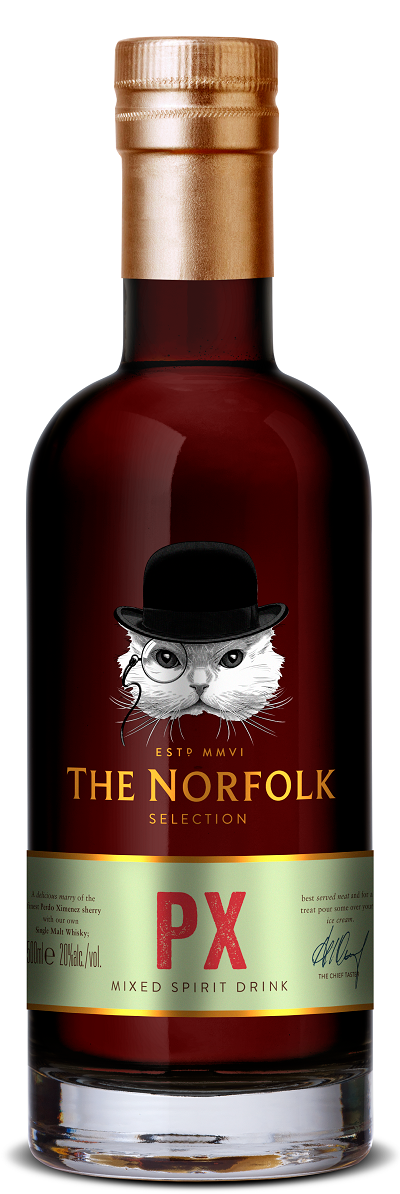 Bottle of The Norfolk PX Liqueur, 20% - The Spirits Room