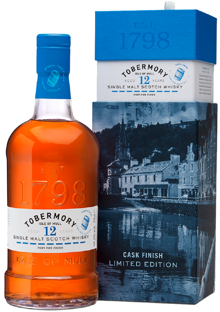 Bottle of Tobermory 2007 Port Pipe, Limited Edition Single Malt Scotch Whisky, 58% - The Spirits Room