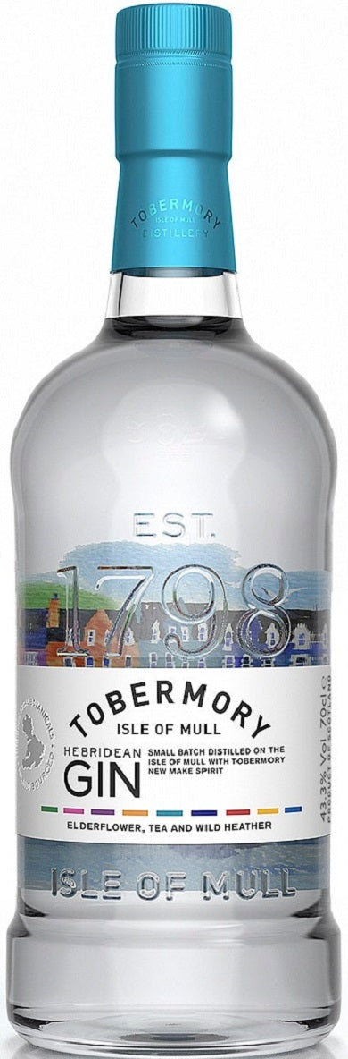 Bottle of Tobermory Hebridean Gin, 43.3% - The Spirits Room