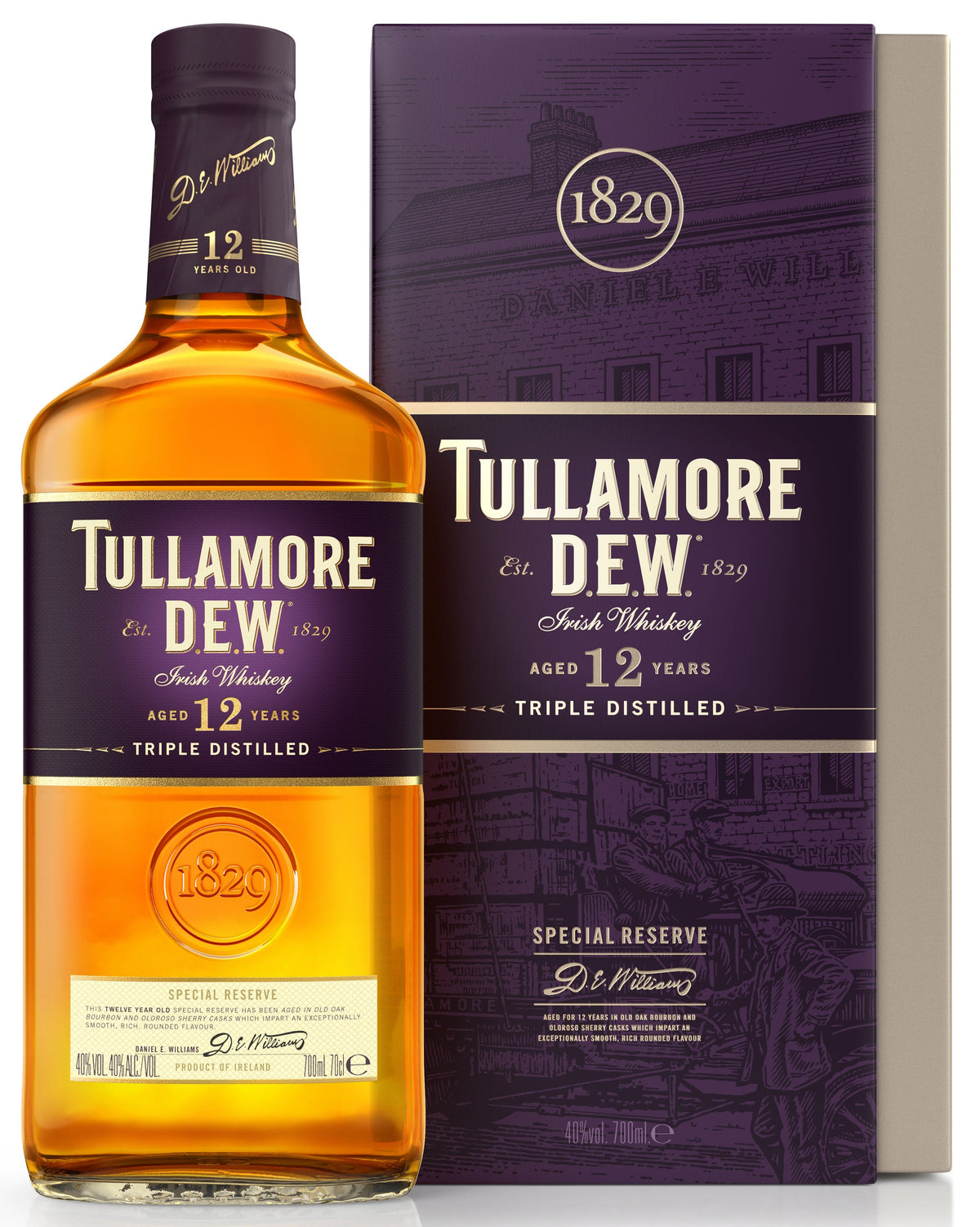 Bottle of Tullamore D.E.W. 12-Year-Old Special Reserve, Irish Whiskey, 40% - The Spirits Room