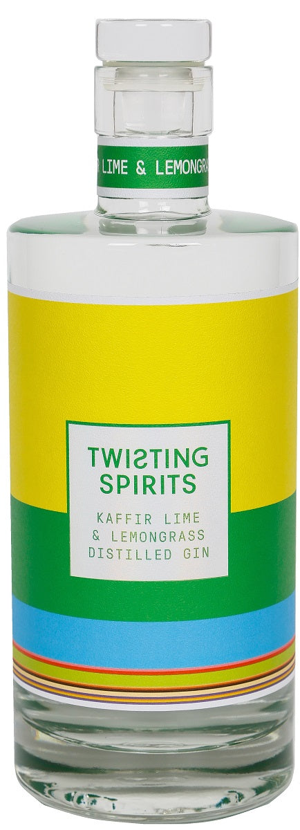 Bottle of Twisting Spirits Kaffir Lime & Lemongrass Gin, 41.5% - The Spirits Room