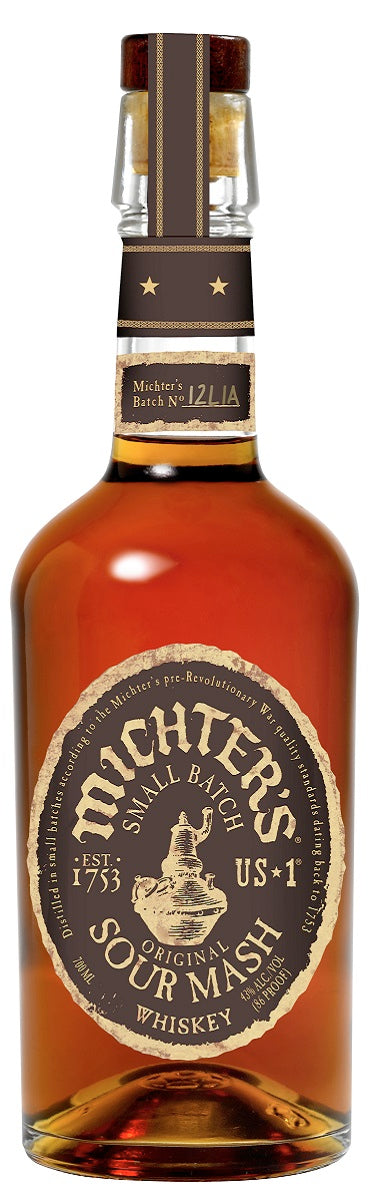 Bottle of Michter's US*1 Small Batch Sour Mash Whiskey, 43% - The Spirits Room