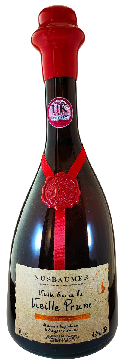Bottle of Nusbaumer Vieille Prune Eau-de-Vie, 42% - The Spirits Room