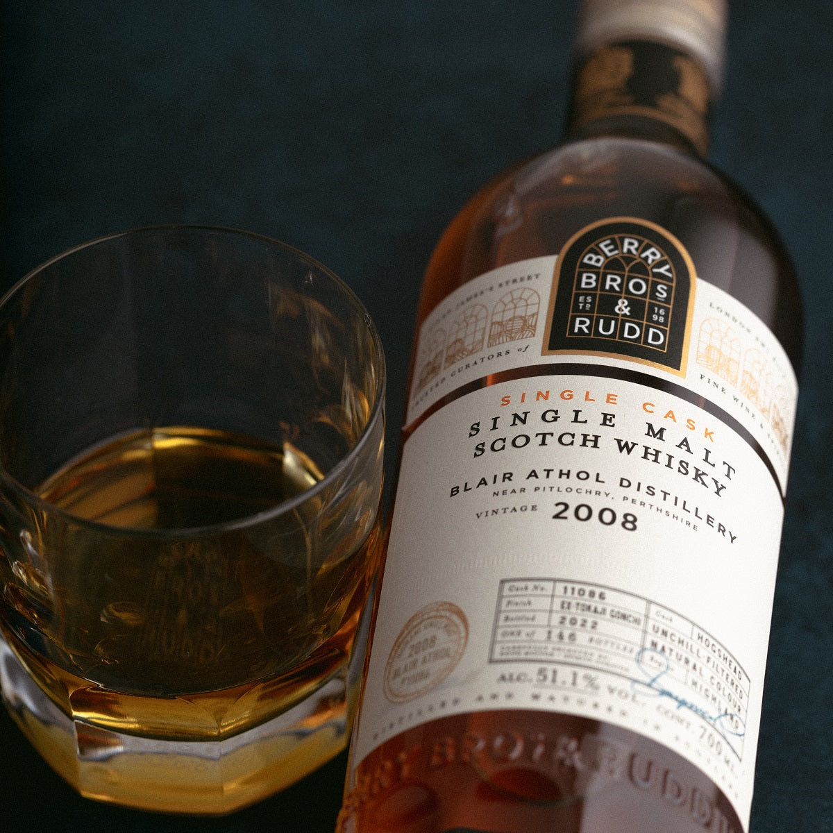 Berry Bros. &amp; Rudd 2008 Blair Athol 14-Year-Old Tokaji Gonchi Cask, Highland Single Malt Whisky, 51.1%