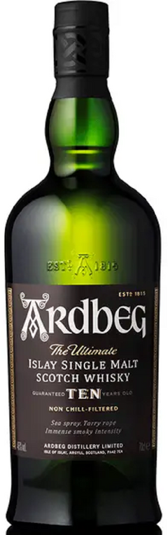 Ardbeg 10-Year-Old, Islay Single Malt Scotch Whisky, 46% | The