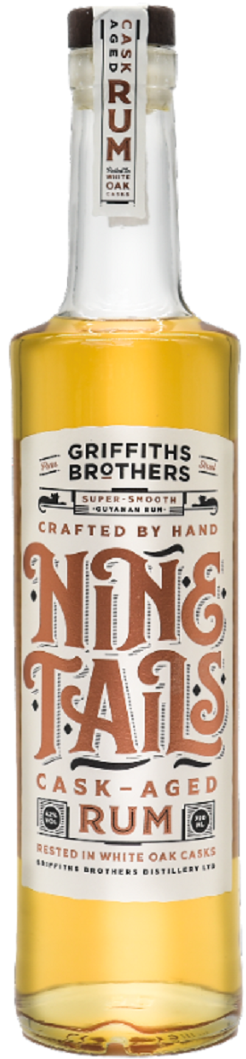Bottle of Griffiths Brothers Nine Tails Cask-Aged Rum, 42% - The Spirits Room