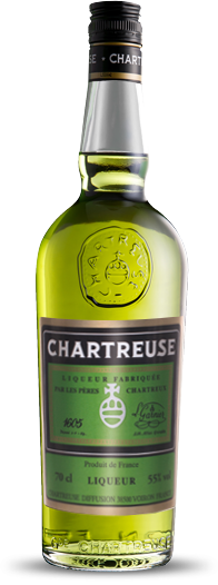 Bottle of Chartreuse Green Liqueur - The Spirits Room