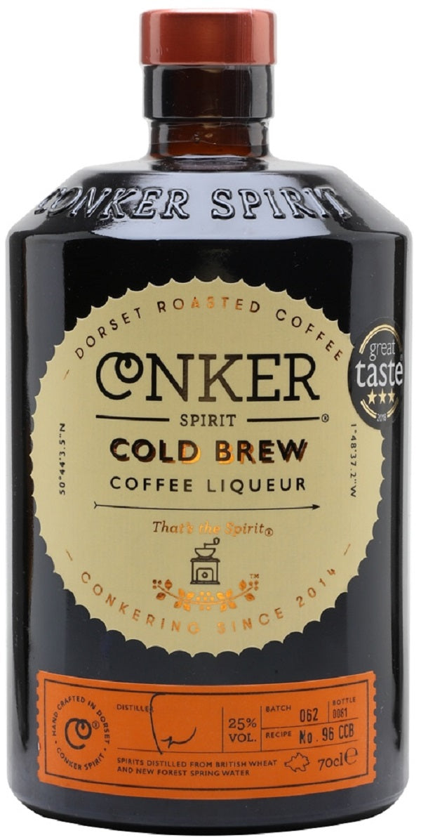 Bottle of Conker Cold Brew Coffee Liqueur Half, 25% - The Spirits Room