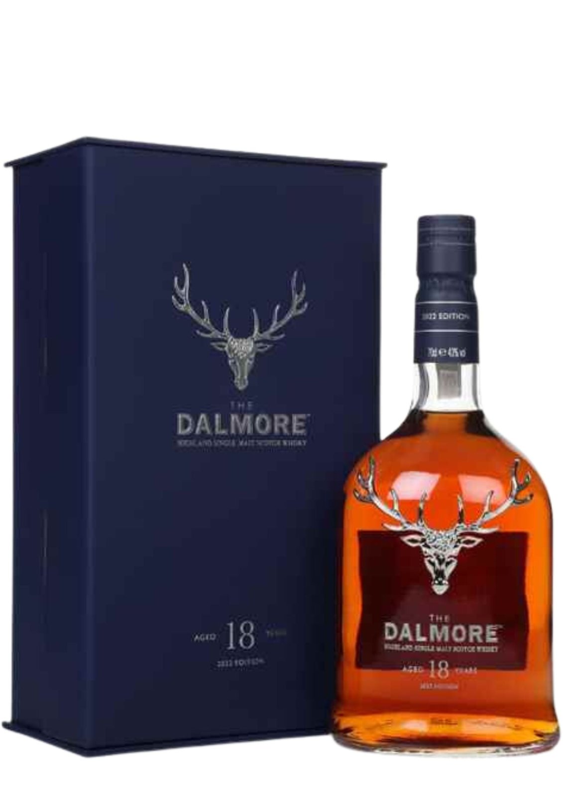 Bottle of Dalmore 18-Year-Old 2022 Edition, Highland Single Malt Scotch Whisky, 43%