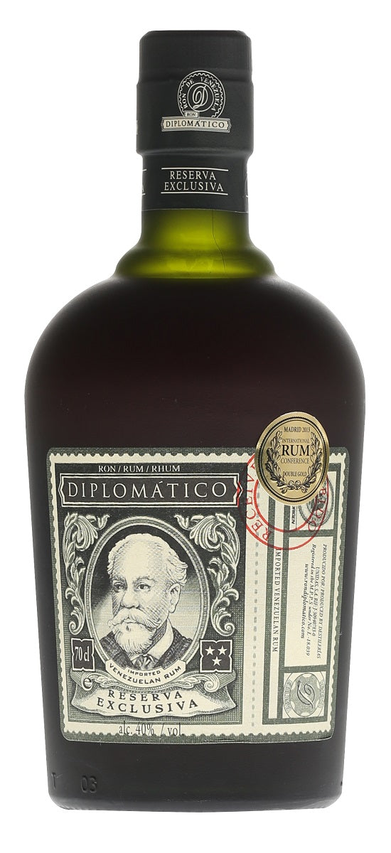 Bottle of Diplomático Reserva Exclusiva Rum, 40% - The Spirits Room