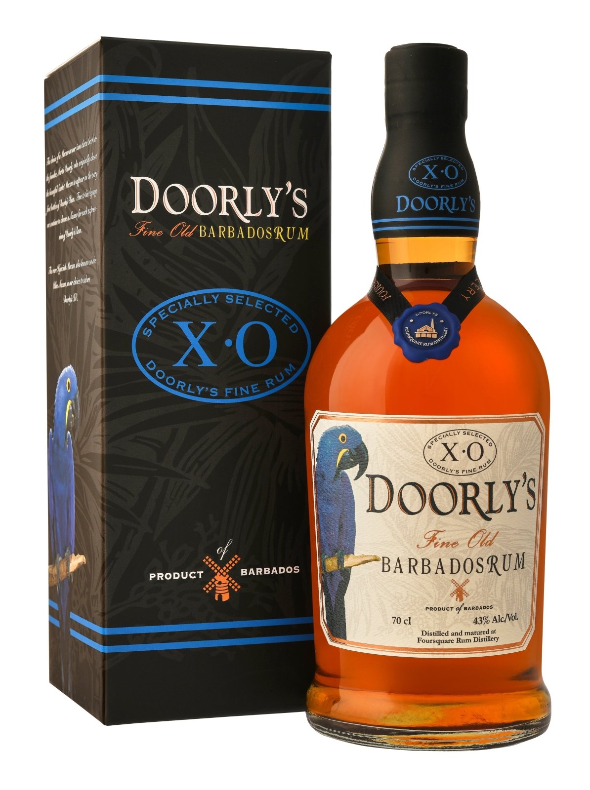 Bottle of Doorly's XO Rum, Barbados, 43%