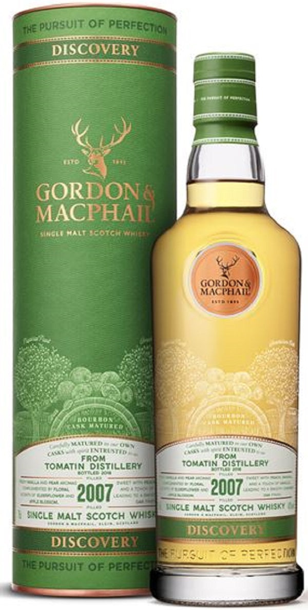 Bottle of G&M Discovery Tomatin Whisky 2007, 43% - The Spirits Room