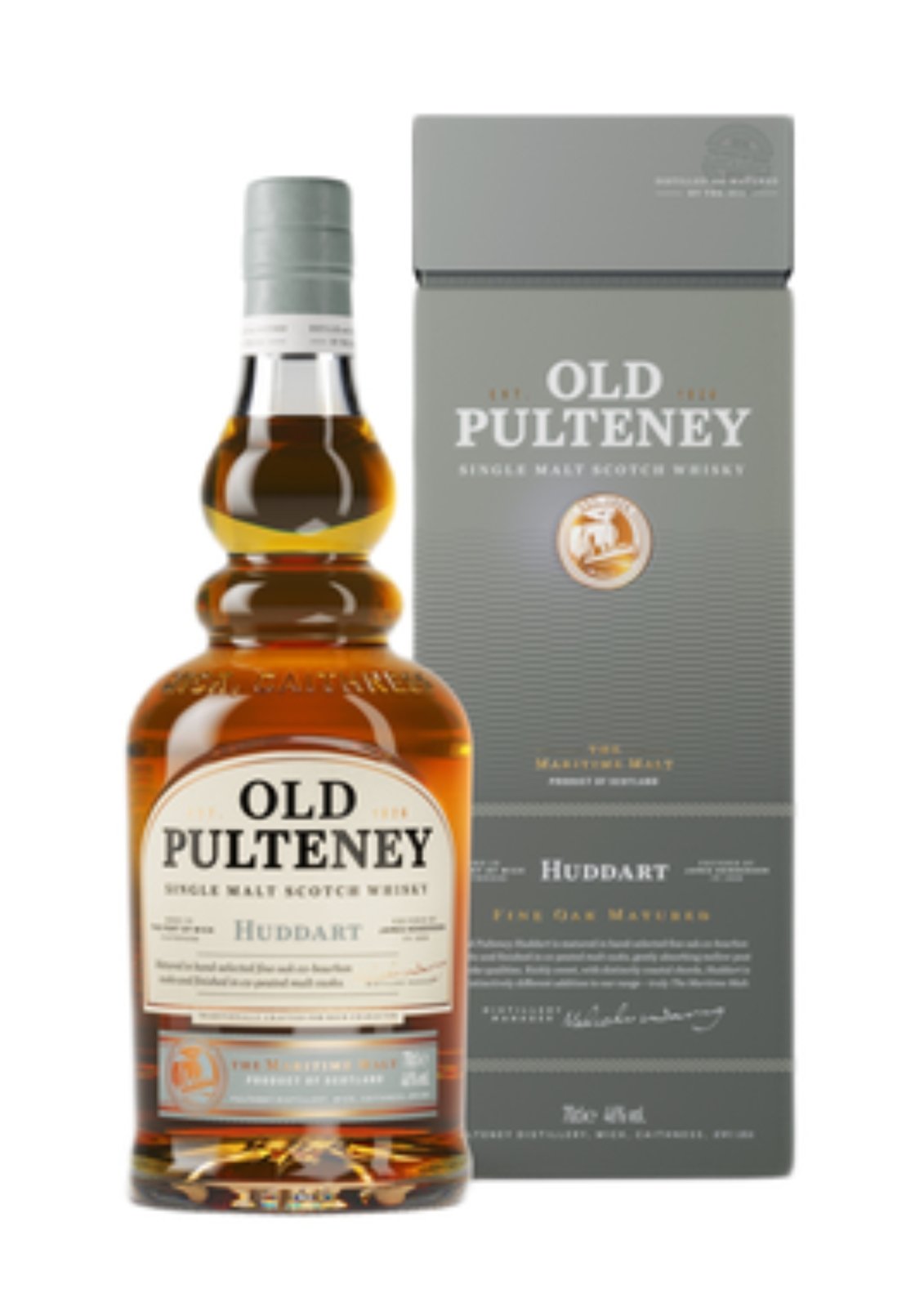 Bottle of Old Pulteney Huddart Single Malt Whisky, 46%