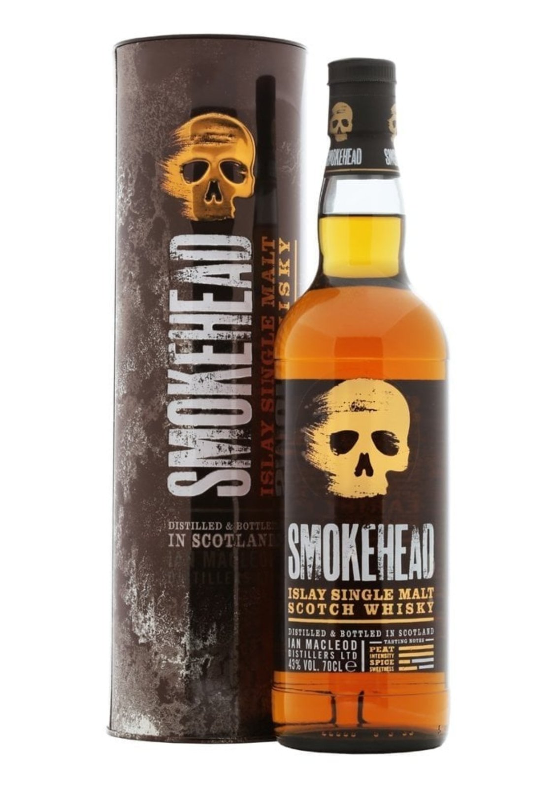 Bottle of Smokehead Islay Single Malt Whisky, 48%