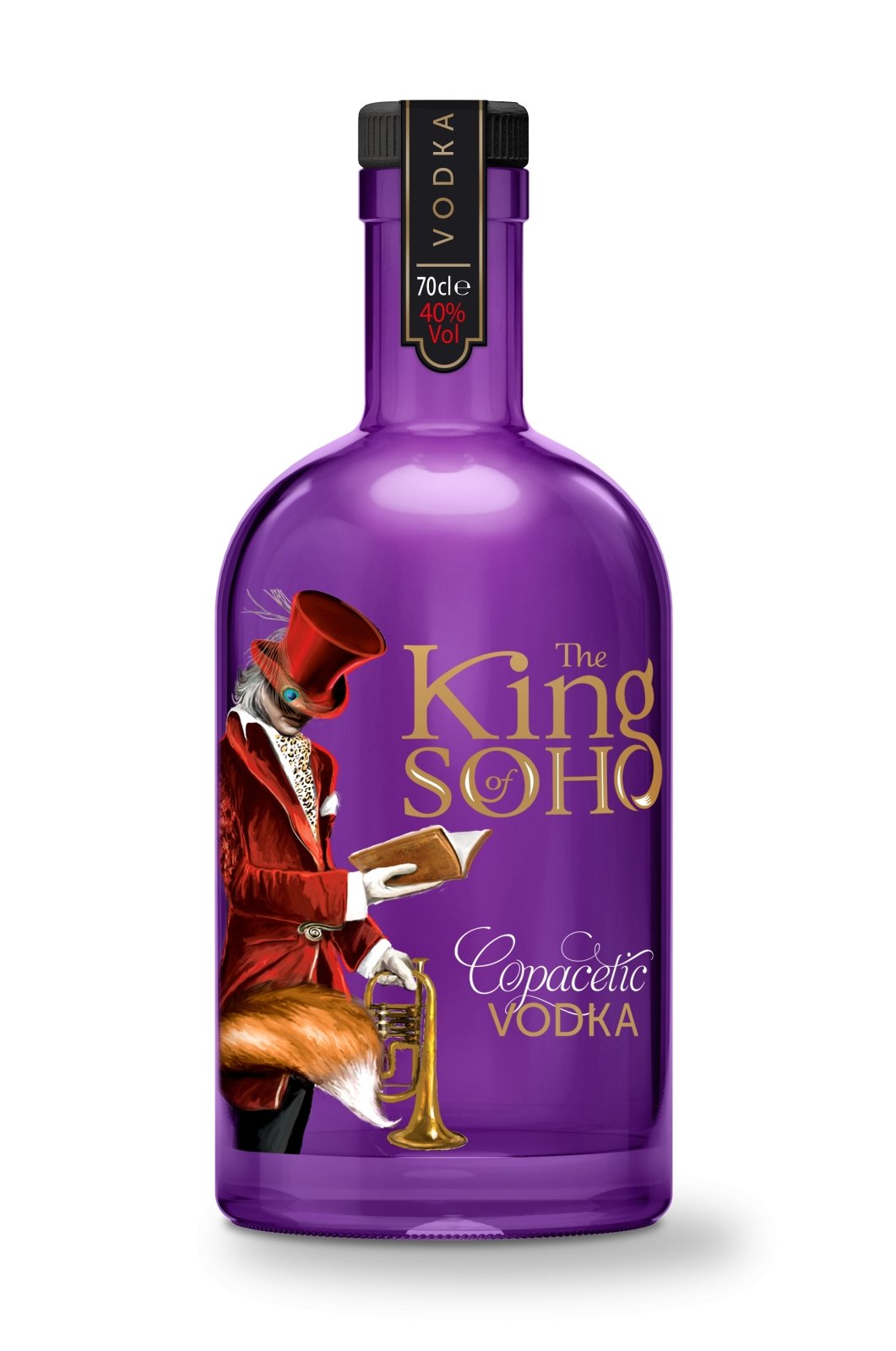 Bottle of The King of Soho Vodka, 40%